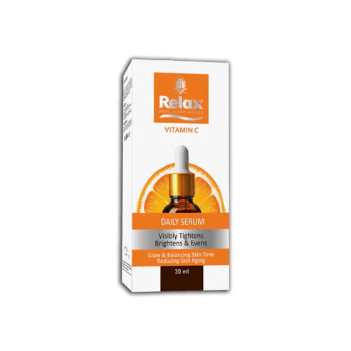 Relax Face Serum 30ml Vitamin C for Glowing skin and anti aging