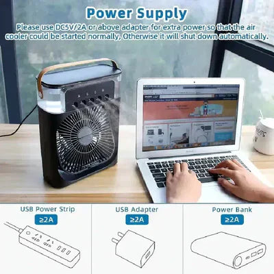 Humidifier Air Cooling Fan