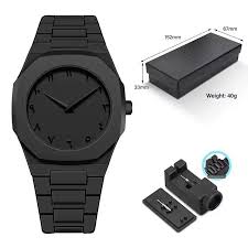 PREMIUM BLACK ARABIC AURA WATCH